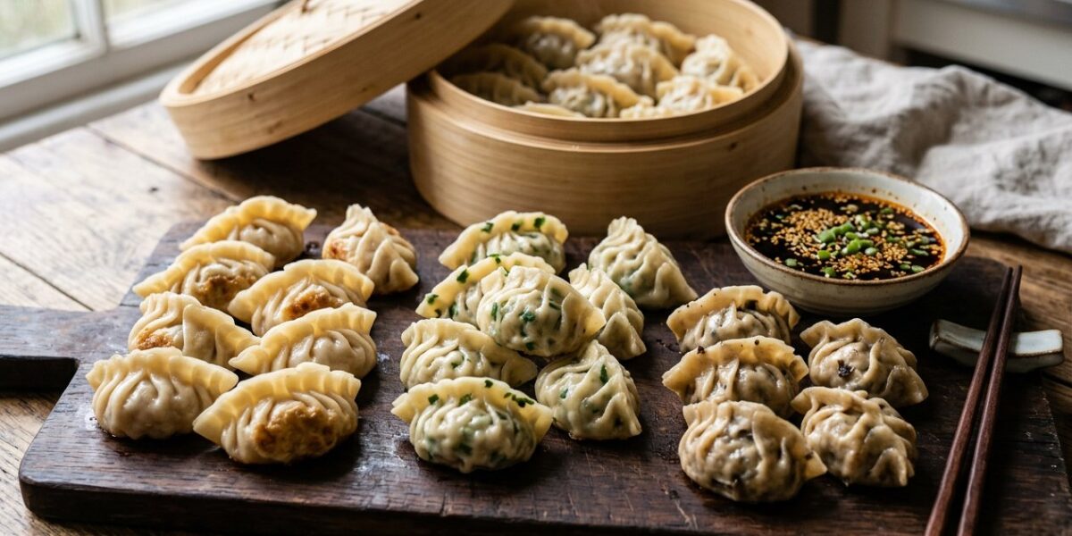 Authentic Dumpling Recipe (Jiaozi with 3 Filling Options)