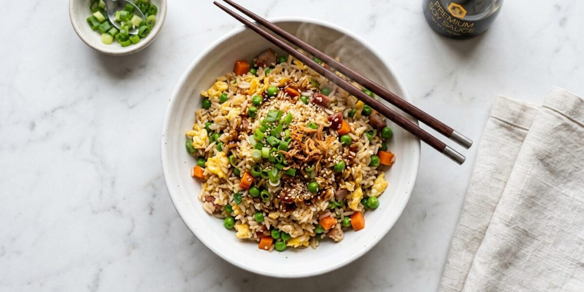 Easy Fried Rice Recipe (Better Than Takeout)