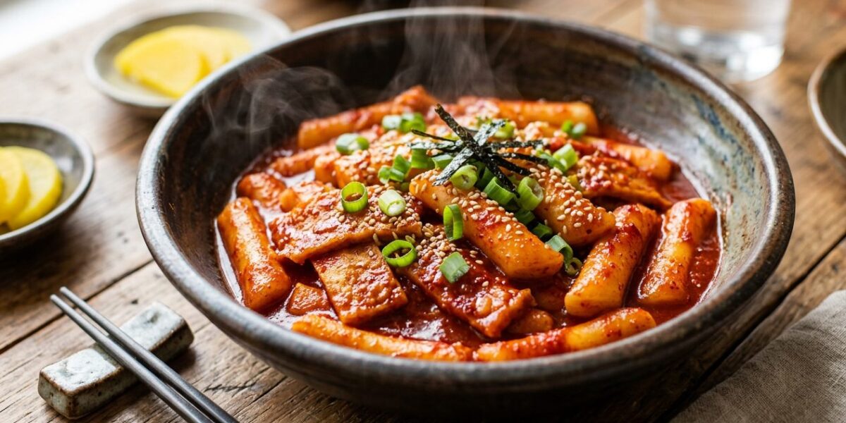 Tteokbokki Recipe: Spicy Korean Rice Cakes