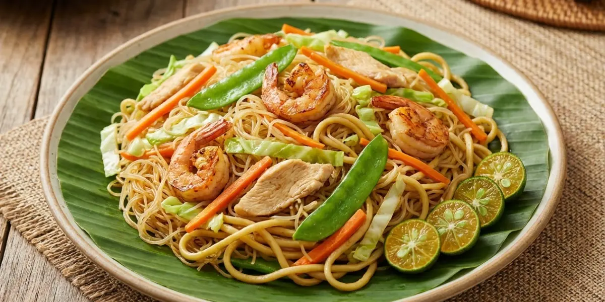 Pancit Recipe (Filipino Stir-Fried Noodles)