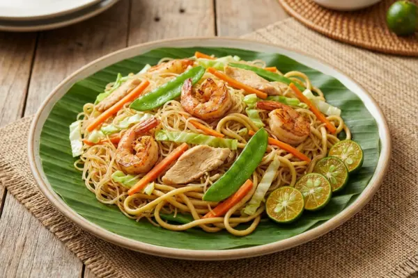 Pancit Recipe (Filipino Stir-Fried Noodles)