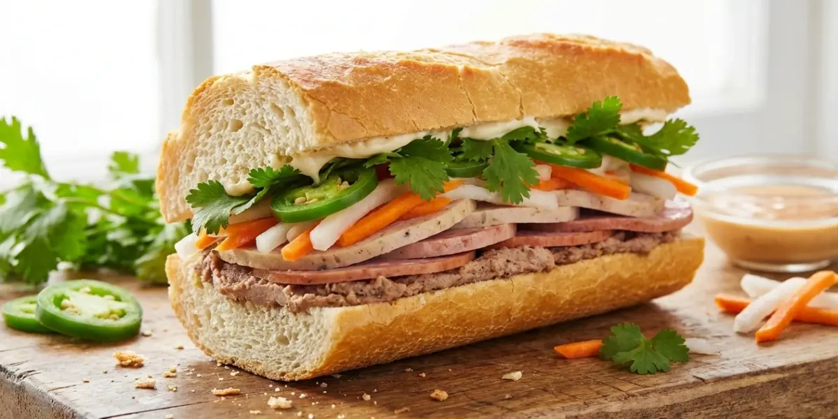 Banh Mi Recipe (Vietnamese Baguette Sandwich)
