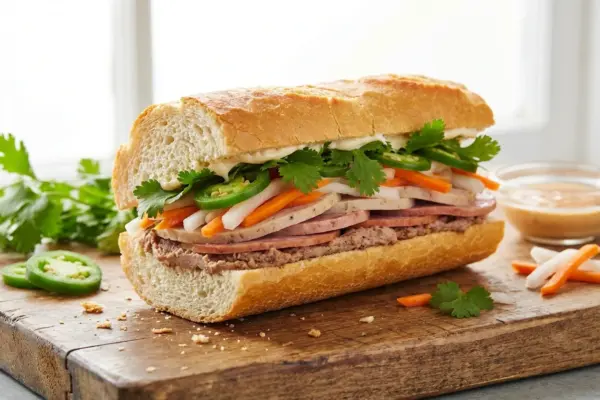 Banh Mi Recipe (Vietnamese Baguette Sandwich)