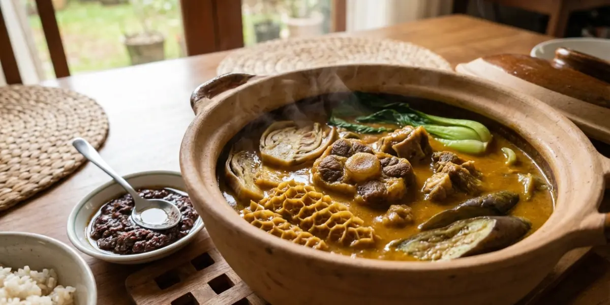 Kare Kare Recipe (Filipino Oxtail Peanut Stew)