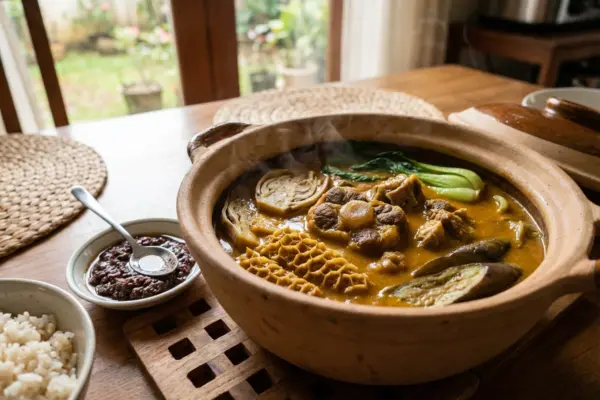 Kare Kare Recipe (Filipino Oxtail Peanut Stew)
