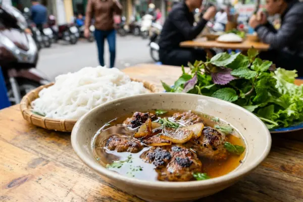 Bun Cha Recipe (Hanoi Grilled Pork with Noodles)