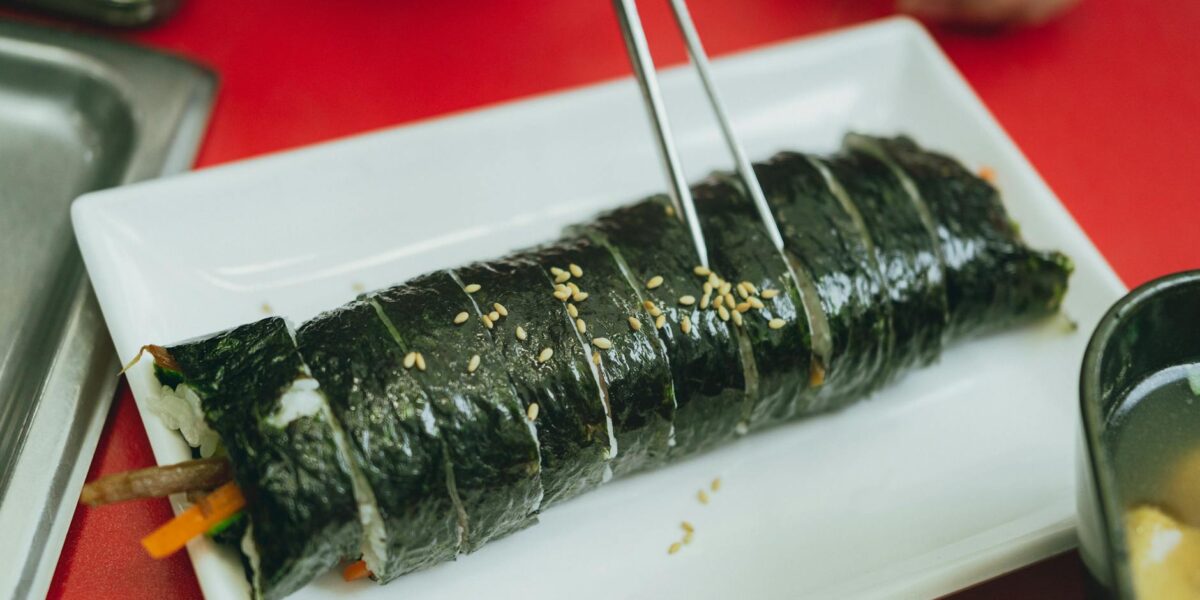 Kimbap Recipe (Korean Seaweed Rice Rolls)