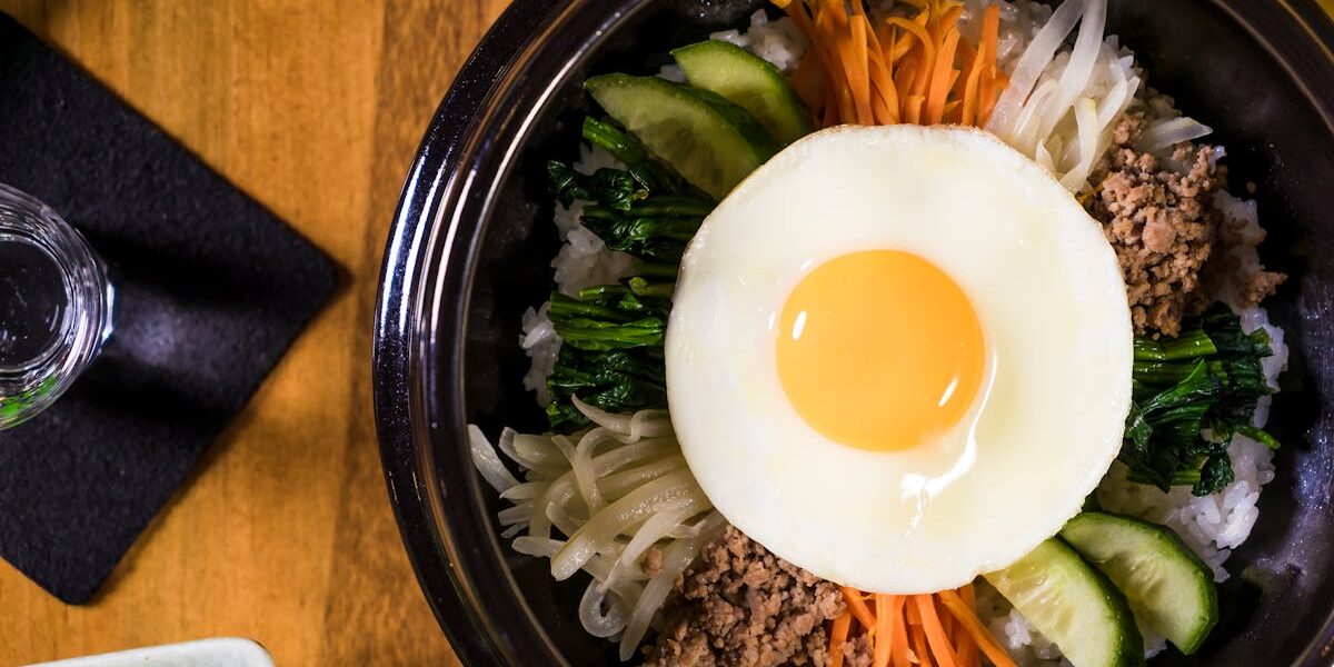 Bibimbap Recipe (Authentic Korean Mixed Rice Bowl with Beef and Vegetables)