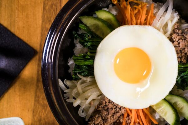 Bibimbap Recipe (Authentic Korean Mixed Rice Bowl with Beef and Vegetables)